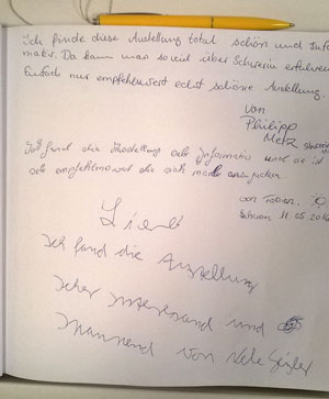 Besucherbuch