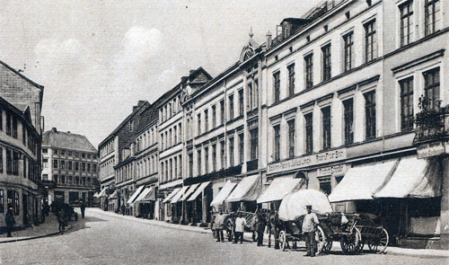 Wittenburger Straße um 1907